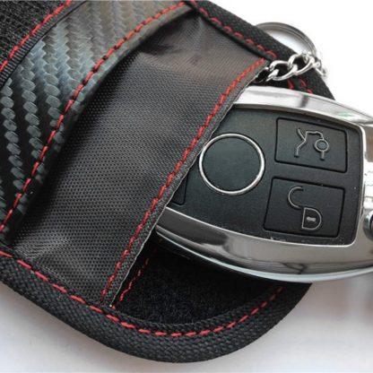 Signaali blokeeriv varjestusega kott autovõtmele (smart key, kessy), carbon - Image 2